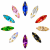 Wholesale Navette Sew-On Glass Claw Rhinestones