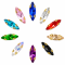 Wholesale Navette Sew-On Glass Claw Rhinestones