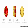 Wholesale Navette Sew-On Glass Claw Rhinestones