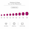 G&J Wholesale Round Single-Claw Sew-On Glass Rhinestones