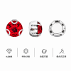 G&J Wholesale D-Shaped 3-Prong Round Sew-On Glass Rhinestones