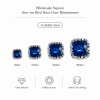 G&J Wholesale Square Sew-on Bird Nest Claw Rhinestones