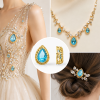 G&J Wholesale Navette Sew-on Bird Nest Claw Rhinestones