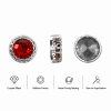 G&J Wholesale Round Sew-on Bird Nest Claw Rhinestones