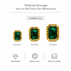G&J Wholesale Rectangle Sew-on Bird Nest Claw Rhinestones