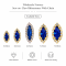 G&J Wholesale Navette Sew-on Claw Rhinestones With Chain | Claw Rhinestone with Chain |