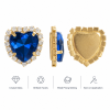 G&J Wholesale Heart Sew-on Claw Rhinestones With Chain | Claw Rhinestone with Chain |