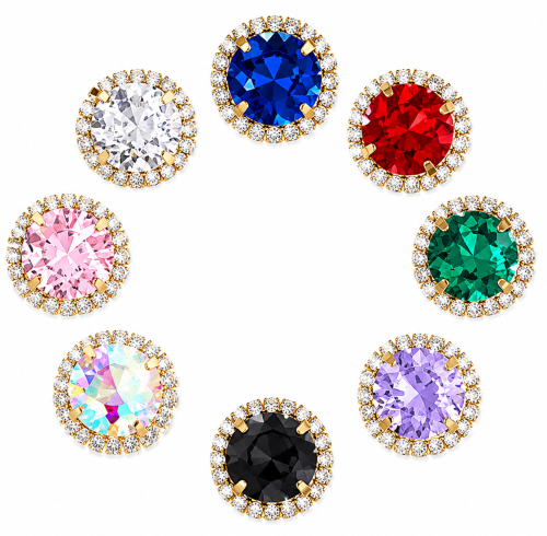 G&J Wholesale Rivoil Sew-on Claw Rhinestones With Chain | Claw Rhinestone with Chain |