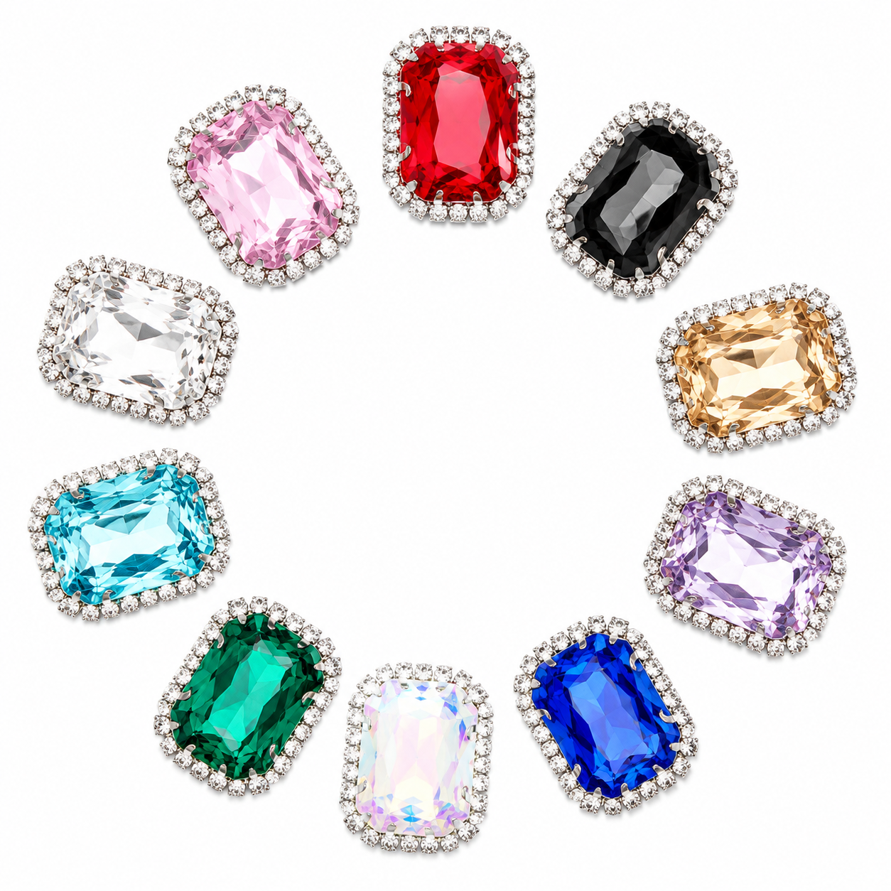 Claw Rhinestone with Chain
