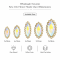 Wholesale Navette Sew-On Flower Mode Claw Rhinestones