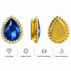 Wholesale Tear Drop Sew-On Flower Mode Claw Rhinestones