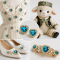 Wholesale Heart Sew-On Flower Mode  Claw Glass Rhinestones