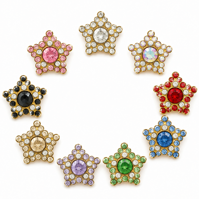 Wholesale Star Sew-On Flower Mode Glass Claw Rhinestones