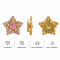 Wholesale Star Sew-On Flower Mode Glass Claw Rhinestones