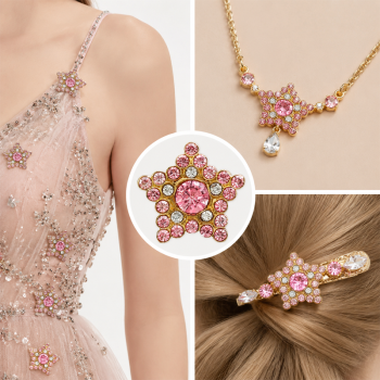 Wholesale Star Sew-On Flower Mode Glass Claw Rhinestones