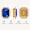 Wholesale Rectangle Sew-On Flower Mode Claw Rhinestones