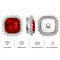 Wholesale Square Sew-On Flower Mode Claw Rhinestones With Pearl