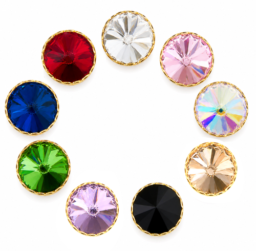 Wholesale Rivoli Sew-On Wave Model Claw Rhinestones