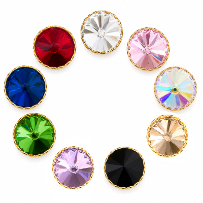 Wholesale Rivoli Sew-On Wave Model Claw Rhinestones