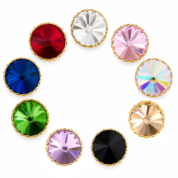 Wholesale Rivoli Sew-On Wave Model Claw Rhinestones