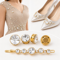 Wholesale Rivoli Sew-On Wave Model Claw Rhinestones