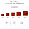 Wholesale Square Sew-On Wave Model Claw Rhinestones