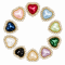 Wholesale Heart Sew-On Pearl Flower Model Claw Rhinestones
