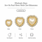 Wholesale Heart Sew-On Pearl Flower Model Claw Rhinestones