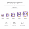 Wholesale Rectangle Sew-On Acrylic 4D Claw Rhinestones