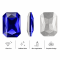 Rectangle | clear glass rhinestones | glass rhinestones high quality glass rhinestones |