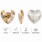 Heart | clear glass rhinestones | glass rhinestones high quality glass rhinestones |