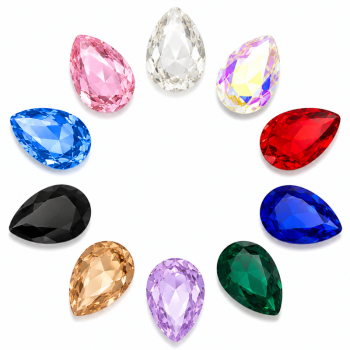 Drop | clear glass rhinestones | glass rhinestones high quality glass rhinestones |