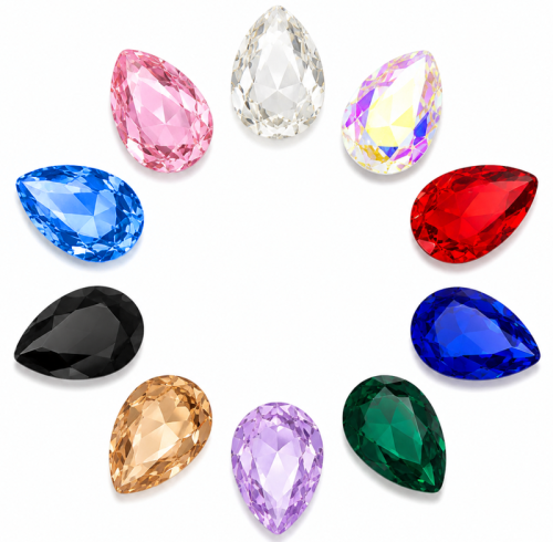 Drop | clear glass rhinestones | glass rhinestones high quality glass rhinestones |