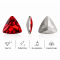 Triangle | clear glass rhinestones | glass rhinestones high quality glass rhinestones |