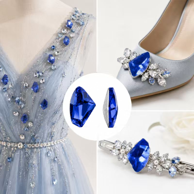 Axe Shaped | clear glass rhinestones | glass rhinestones high quality glass rhinestones |