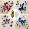 G&J Wholesale Navette Glass Sew-On Rhinestone