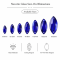 G&J Wholesale Navette Glass Sew-On Rhinestone