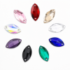 G&J Wholesale Navette Glass Sew-On Rhinestone