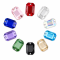 G&J Wholesale Emerald Cut Glass Sew-On Stone