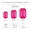 G&J Wholesale Flat Cut Rectangle Acrylic Sew-On Rhinestones Two-Hole