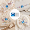 G&J Wholesale Flat Square Cabochon Acrylic Sew‑On Rhinestones Two‑Hole