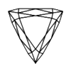 Triangle rhinestone shape