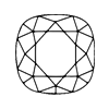 Fat Square rhinestone shape