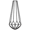 Opposite Sex rhinestone shape