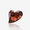 Crooked Heart Pointed bottom diamond | K9 Glass, fancy stone | jewelry accessories | crystal | rhinestones