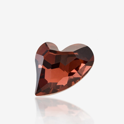 Crooked Heart Pointed bottom diamond | K9 Glass, fancy stone | jewelry accessories | crystal | rhinestones