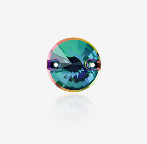 Satellite 2 holes stones | K9 Glass, fancy stone | jewelry accessories | crystal | rhinestones