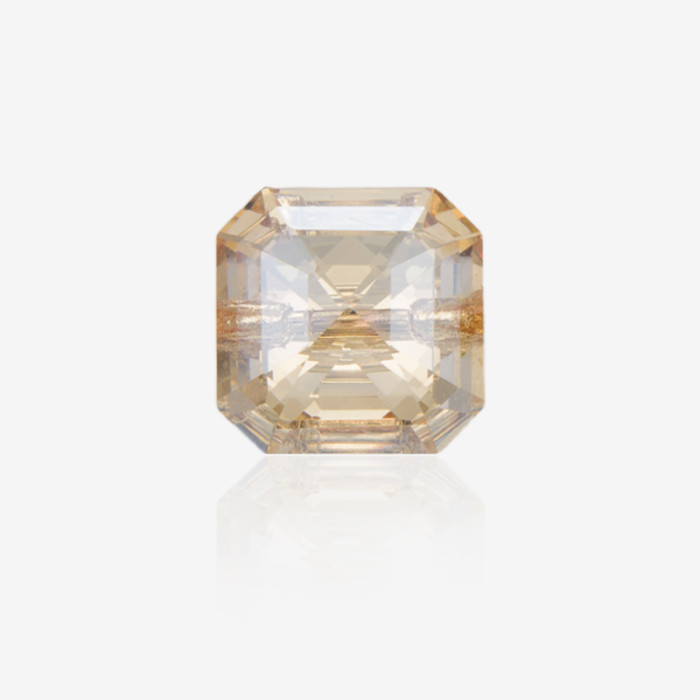 Princess square two holes stones | K9 Glass, fancy stone | jewelry accessories | crystal | rhinestones
