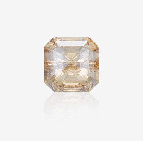 Princess square two holes stones | K9 Glass, fancy stone | jewelry accessories | crystal | rhinestones