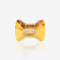 Bow tie two-hole stone | K9 Glass, fancy stone | jewelry accessories | crystal | rhinestones